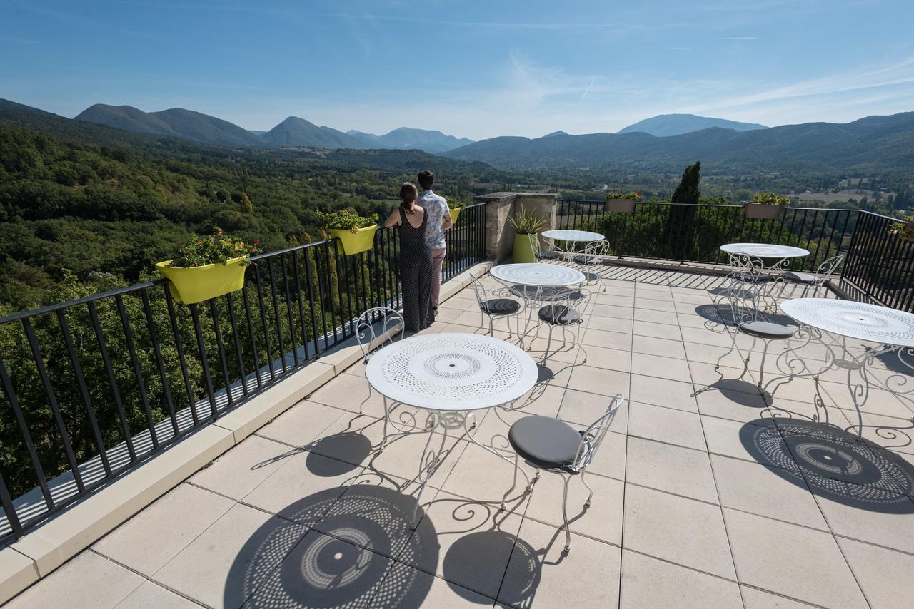 Logis Hotel Les Hospitaliers Le Poët-Laval Kültér fotó